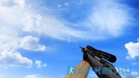 Модель «Scout с прицелом-крестиком» для CS 1.6