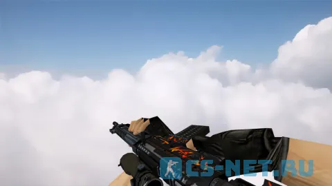 Модель «SG 553 | Тяжёлый метал (Heavy Metal)» для CS 1.6 (скрин 2)