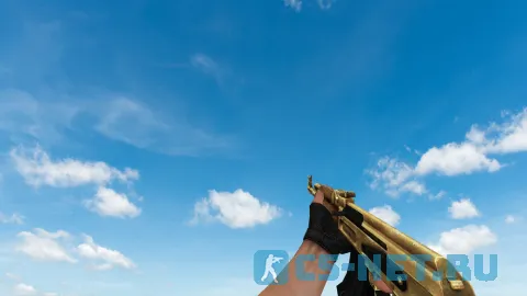 Пак моделей оружия «Golden Weapon Pack» для CS 1.6 (AK47)