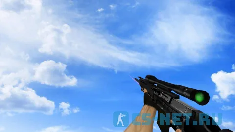 Модель «SG550 с лазерным прицелом» для CS 1.6