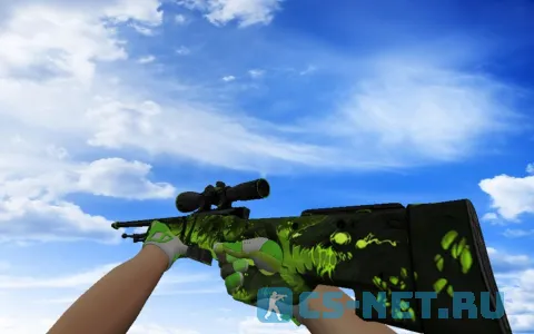 Пак оружия «Спортивные перчатки | Живая изгородь» для CS 1.6 (AWP)