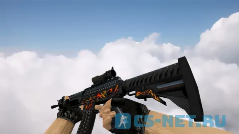 Модель «SG 553 | Тяжёлый метал (Heavy Metal)» для CS 1.6