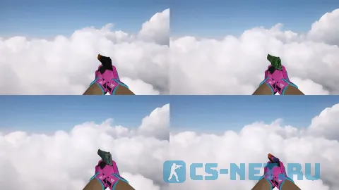 Пак моделей оружия «С перчатками Порок» для CS 1.6 (Пистолеты 1)