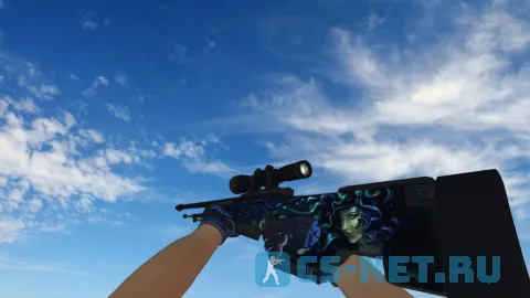 Пак моделей оружия «Polygon Moto Gloves Weapon Pack» для CS 1.6 (AWP)