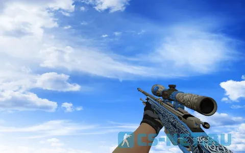 Пак моделей оружия «С мотоциклетными перчатками Затмение» для CS 1.6 (AWP)