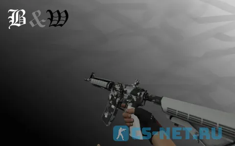 Инвентарь «Монохром» для CS 1.6 (M4A4)