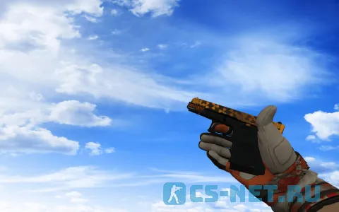 Пак оружия с Мотоциклетными перчатками «БУХ!» для CS 1.6 (Glock)