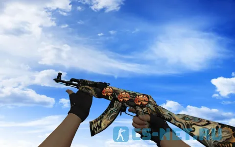 Пак моделей оружия «С перчатками Бладхаунд | Зола» для CS 1.6 (AK47)
