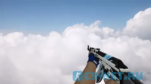 Пак моделей оружия «Hand Wraps Cobalt Skulls Pack» для CS 1.6 (AK47)