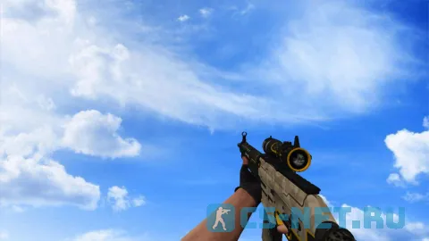 Модель «SG-553 Триарх» для CS 1.6 (скрин 3)