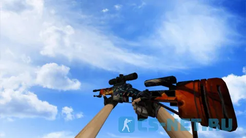 Модель «SSG-08 Пламя дракона» для CS 1.6