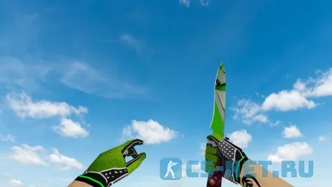 Пак моделей оружия «Green Bump Weapon Pack» для CS 1.6 (knife)