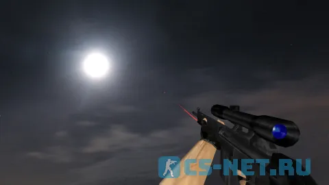 Пак моделей оружия «Laser sniper pack» для CS 1.6 (G3SG1)