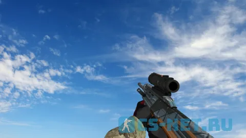 Пак моделей оружия «Specialist Gloves Crimson Kimono Pack» для CS 1.6 (AUG)