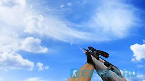 Модель «Scout с лазерным прицелом» для CS 1.6