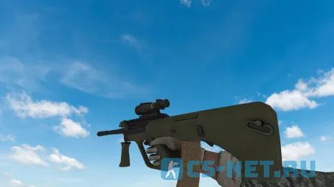 Пак моделей оружия «BasildoomHD» для CS 1.6 (AUG)