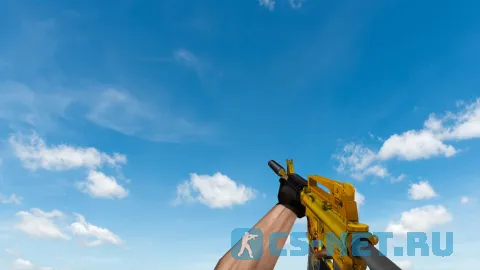 Пак моделей оружия «Gold Dragon Pack» для CS 1.6 (M4A1)