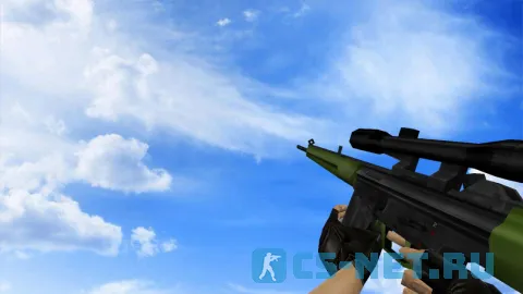 Модель «G3SG1 | Олива» для CS 1.6 (скрин 2)