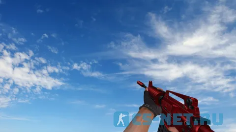 Пак моделей оружия «Red Pack CSO» для CS 1.6 (M4A1)