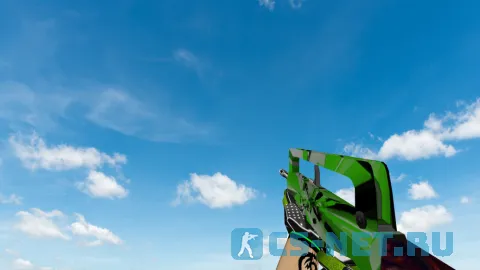 Пак моделей оружия «Green Bump Weapon Pack» для CS 1.6 (Famas)