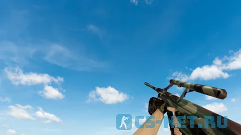 Полный пак камуфляжного оружия для CS 1.6 (AUG)