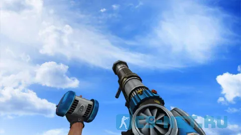 Модель «Пулемет из будущего» для CS 1.6 (скрин 2)