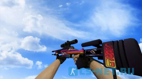 Модель  «SSG 08 | Турбовыпад (Turbo Peek)» для CS 1.6