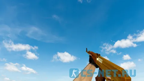 Пак моделей оружия «Gold Weapons Pack V3» для CS 1.6 (AK47)