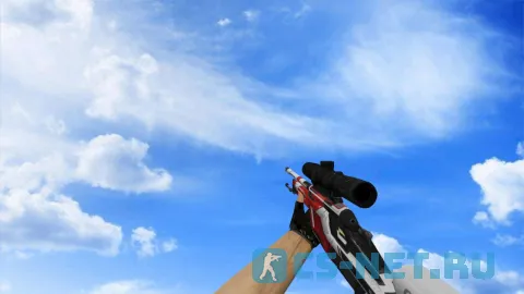 Модель «SSG 08 | Tracer» для CS 1.6 (скрин 3)