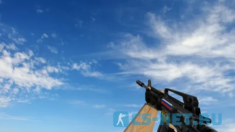 Пак моделей оружия «Патриот России» для CS 1.6 (М4А1)