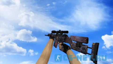 Модель «SCAR-20 | Экзорцыпа (Poultrygeist)» для CS 1.6