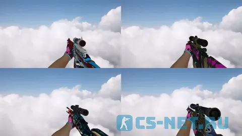 Пак моделей оружия «С перчатками Порок» для CS 1.6 (Снайперские)