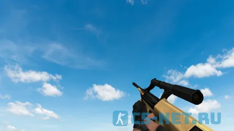 Пак моделей оружия «Golden Weapon Pack» для CS 1.6 (AUG)