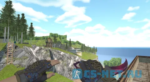 Пак моделей оружия «Hydra Gloves | Case Hardened Pack» для CS 1.6 (Karambit)