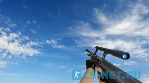 Пак моделей оружия «Сглаженные стандартные модели» для CS 1.6 (AUG)
