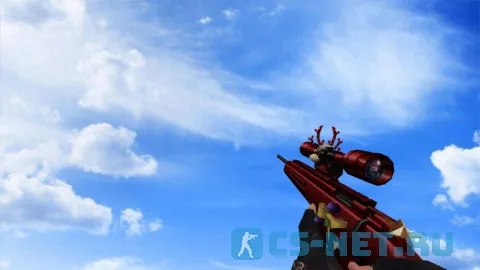 Модель «Новогодний Scout» для CS 1.6 (скрин 2)