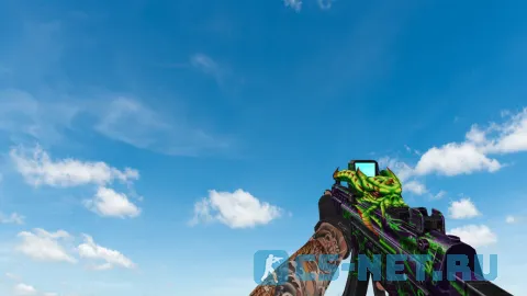 Пак моделей оружия «Balrog Poison Skin Pack» для CS 1.6 (винтовка)