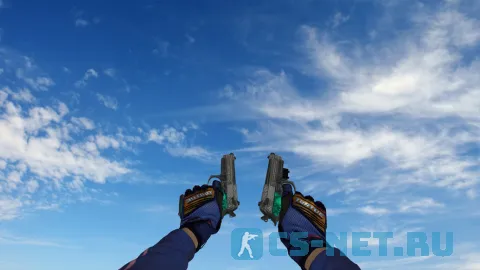 Пак моделей оружия «Specialist Fade Gloves Pack» для CS 1.6 (Dual Elites)