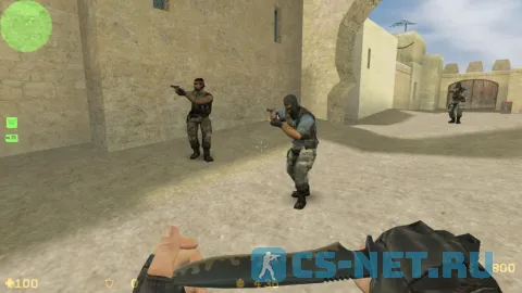 CS 1.6 в стиле CS:Source (скриншот 1)