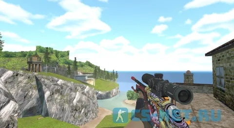 Пак моделей оружия «Hydra Gloves | Case Hardened Pack» для CS 1.6 (Scout)