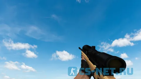 Пак моделей оружия «Golden Weapon Pack» для CS 1.6 (AWP)
