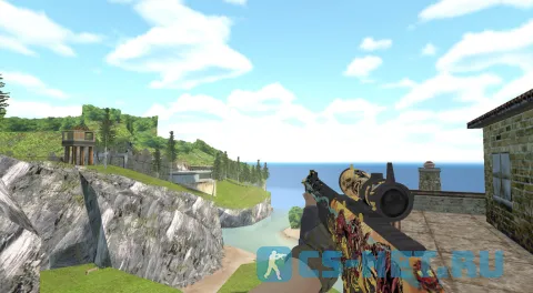 Пак моделей оружия «Hydra Gloves | Case Hardened Pack» для CS 1.6 (SG-552)