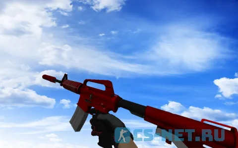 Пак моделей оружия «С перчатками Кровавое кимоно» для CS 1.6 (M4A1)