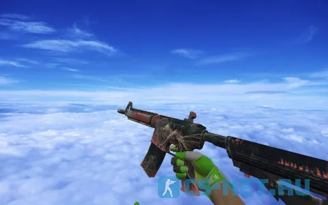Пак моделей оружия «Pack Hedge Maze + Fracture Case» для CS 1.6 (M4A4)
