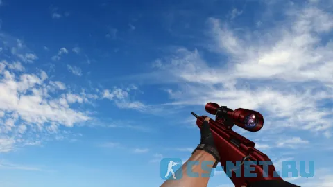 Пак моделей оружия «Red Pack CSO» для CS 1.6 (Scout)