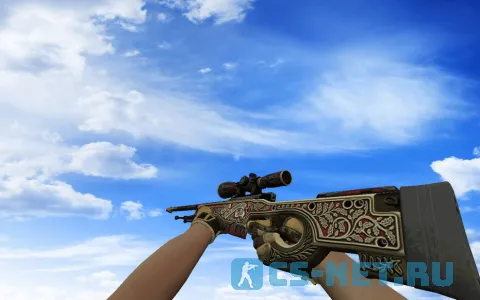 Пак моделей оружия «Со спортивными перчатками Засуха» для CS 1.6 (AWP)