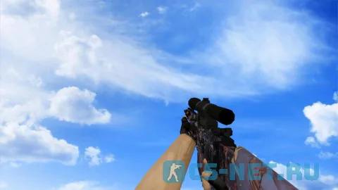 Модель «SCAR-20 | Экзорцыпа (Poultrygeist)» для CS 1.6 (скрин 3)