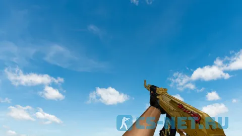 Пак моделей оружия «Gold Dragon Pack» для CS 1.6 (AK47)