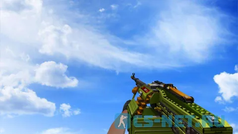 Модель «Пулемет LEGO» для CS 1.6