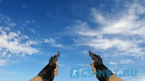 Пак моделей оружия «Сглаженные стандартные модели» для CS 1.6 (Dual-Elites)
